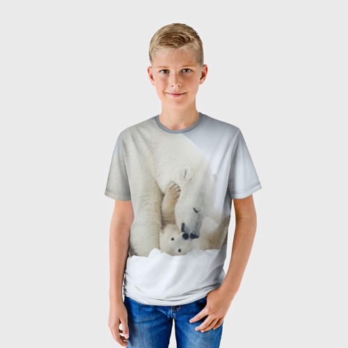 Детская футболка 3D Идиллия, цвет 3D печать - фото 3