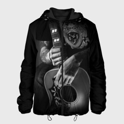 Мужская куртка 3D Гитарист