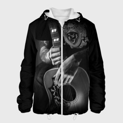 Мужская куртка 3D Гитарист