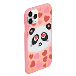 Чехол для iPhone 11 Pro Max матовый Влюбленная панда - фото 2