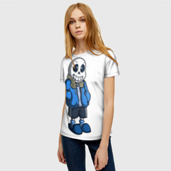 Женская футболка 3D Undertale - фото 2