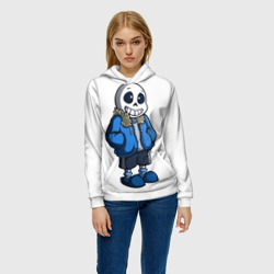 Женская толстовка 3D Undertale - фото 2