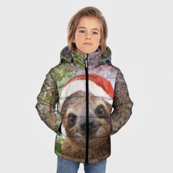 Зимняя куртка для мальчиков 3D Рождественский ленивец - фото 2