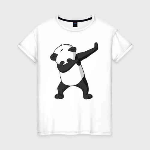 Женская футболка хлопок Panda dab