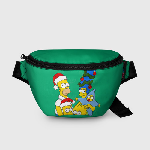 Поясная сумка 3D Симпсоны новогодние 3 Фото 01 Поясная сумка 3D Симпсоны новогодние 3 Фото 01