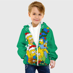 Детская куртка 3D Симпсоны новогодние 3 - фото 2