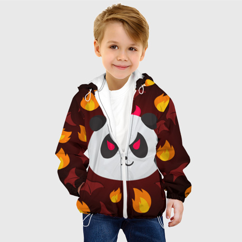 Детская куртка 3D Панда дьяволенок - фото 3