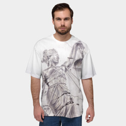 Мужская футболка oversize 3D Metallica 3 - фото 2