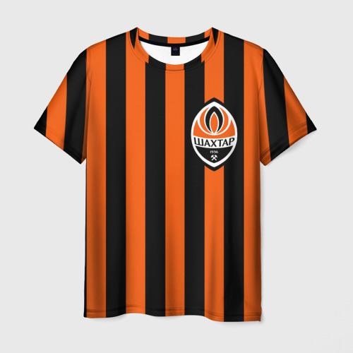 Мужская футболка с принтом ФК Шахтер - Донецк, вид спереди №1