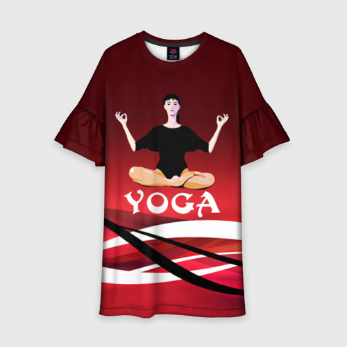 Детское платье 3D Yoga