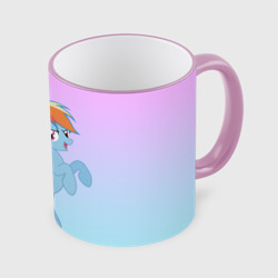 Кружка с полной запечаткой Rainbowdash