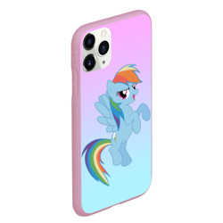 Чехол для iPhone 11 Pro Max матовый Rainbowdash - фото 2