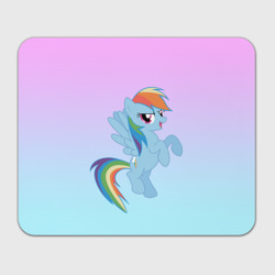 Прямоугольный коврик для мышки Rainbowdash