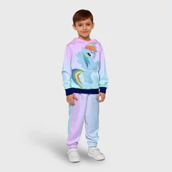 Детский костюм с толстовкой 3D Rainbowdash - фото 2