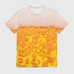 Мужская футболка 3D Пивная тема