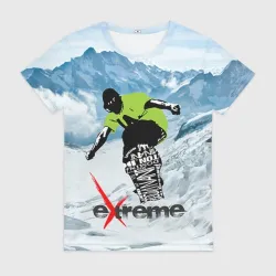 Женская футболка 3D Extreme