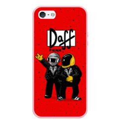 Чехол для iPhone 5/5S матовый Daff Punk