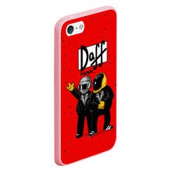 Чехол для iPhone 5/5S матовый Daff Punk - фото 2