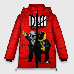 Женская зимняя куртка Oversize Daff Punk