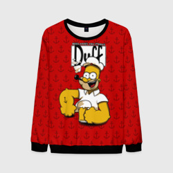 Мужской свитшот 3D Duff Beer