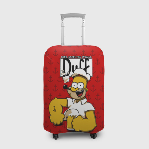 Чехол для чемодана 3D Duff Beer, цвет 3D печать