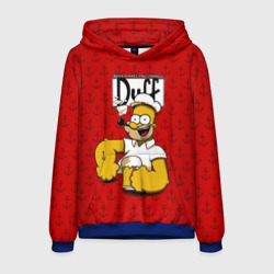 Мужская толстовка 3D Duff Beer