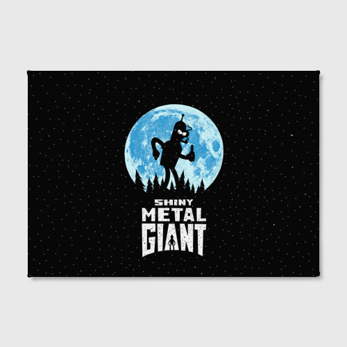 Холст прямоугольный Bender Metal Giant, цвет 3D печать - фото 2