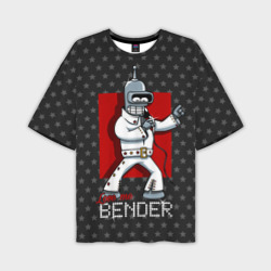 Мужская футболка oversize 3D Bender Presley