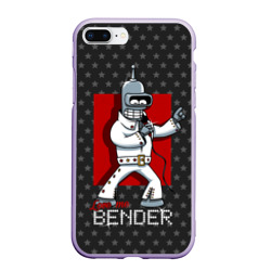 Чехол для iPhone 7Plus/8 Plus матовый Bender Presley