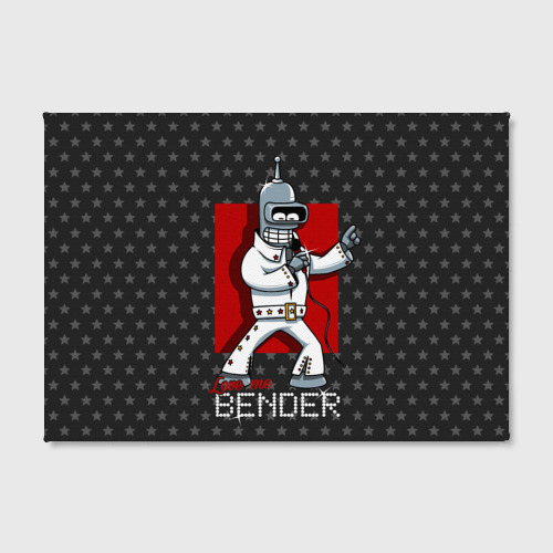 Холст прямоугольный Bender Presley, цвет 3D печать - фото 2