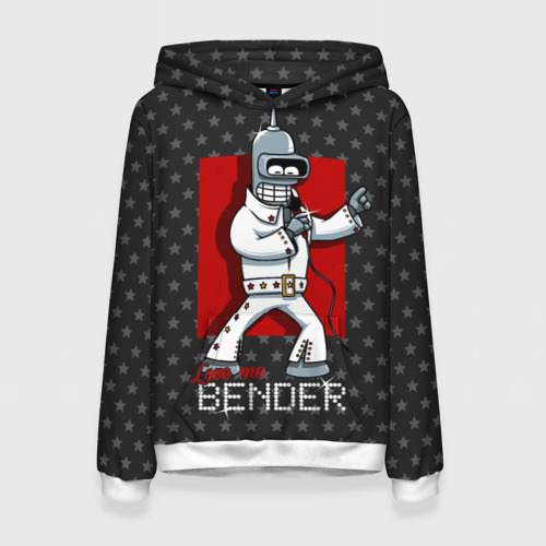 Женская толстовка 3D Bender Presley, цвет 3D печать