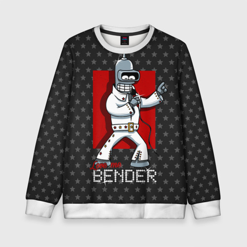 Детский свитшот 3D Bender Presley, цвет 3D печать