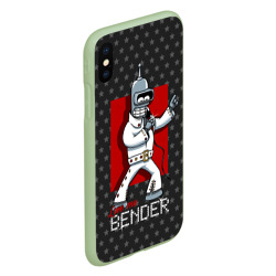 Чехол для iPhone XS Max матовый Bender Presley - фото 2