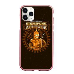 Чехол для iPhone 11 Pro Max матовый Steampunk Attitude