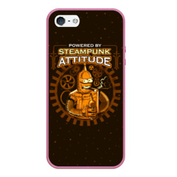 Чехол для iPhone 5/5S матовый Steampunk Attitude