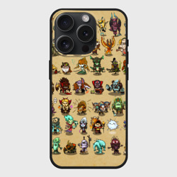 Чехол силиконовый для Apple iPhone 15 Pro матовый Dota 2 All
