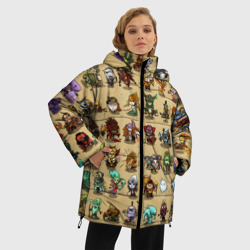 Женская зимняя куртка Oversize Dota 2 All - фото 2