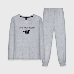 Женская пижама с лонгсливом хлопок Camp Half-Blood