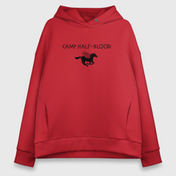 Женское худи Oversize хлопок Camp Half-Blood