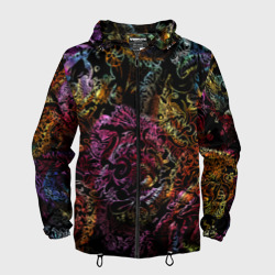 Мужская ветровка 3D Радужные монстры