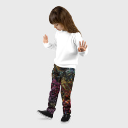 Детские брюки 3D Радужные монстры - фото 2