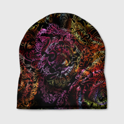 Шапка 3D Радужные монстры