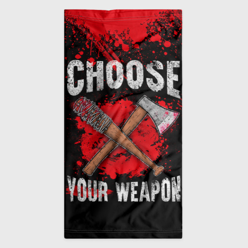 Бандана-труба 3D Choose Your Weapon - фото 7