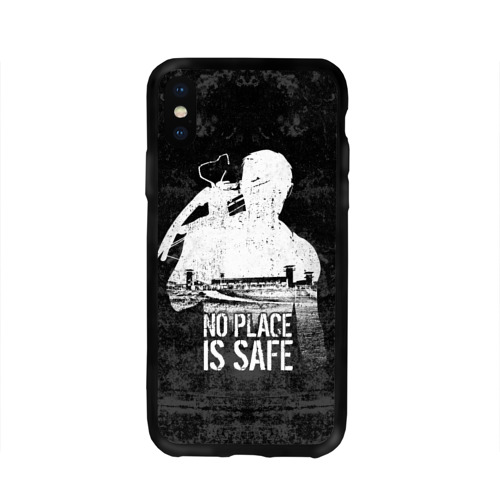 Чехол для Apple iPhone X силиконовый глянцевый No Place is Safe Фото 01 Чехол для Apple iPhone X силиконовый глянцевый No Place is Safe Фото 01