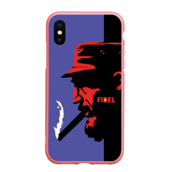 Чехол для iPhone XS Max матовый Fidel