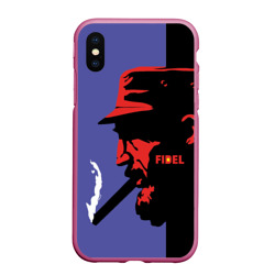 Чехол для iPhone XS Max матовый Fidel