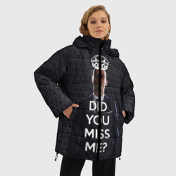 Женская зимняя куртка Oversize Keep Calm & Miss Me - фото 2