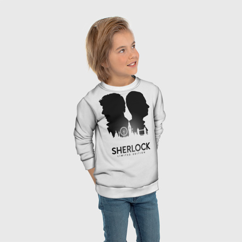 Детский свитшот 3D Sherlock Edition, цвет 3D печать - фото 5