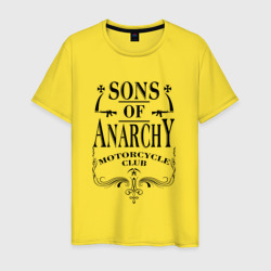 Мужская футболка хлопок Сыны Анархии Whiskey