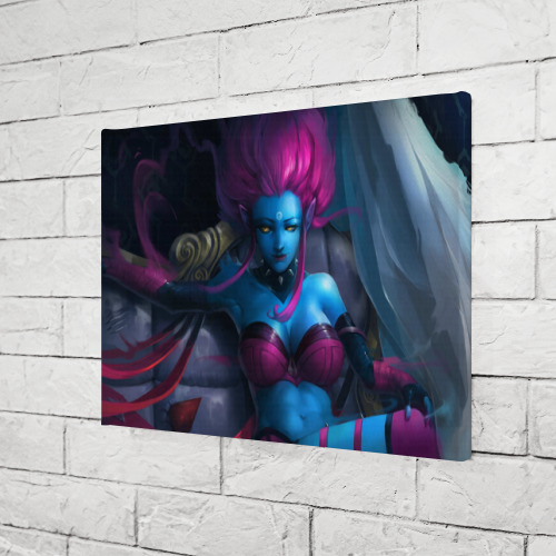 Холст прямоугольный Hair Evelynn, цвет 3D печать - фото 3